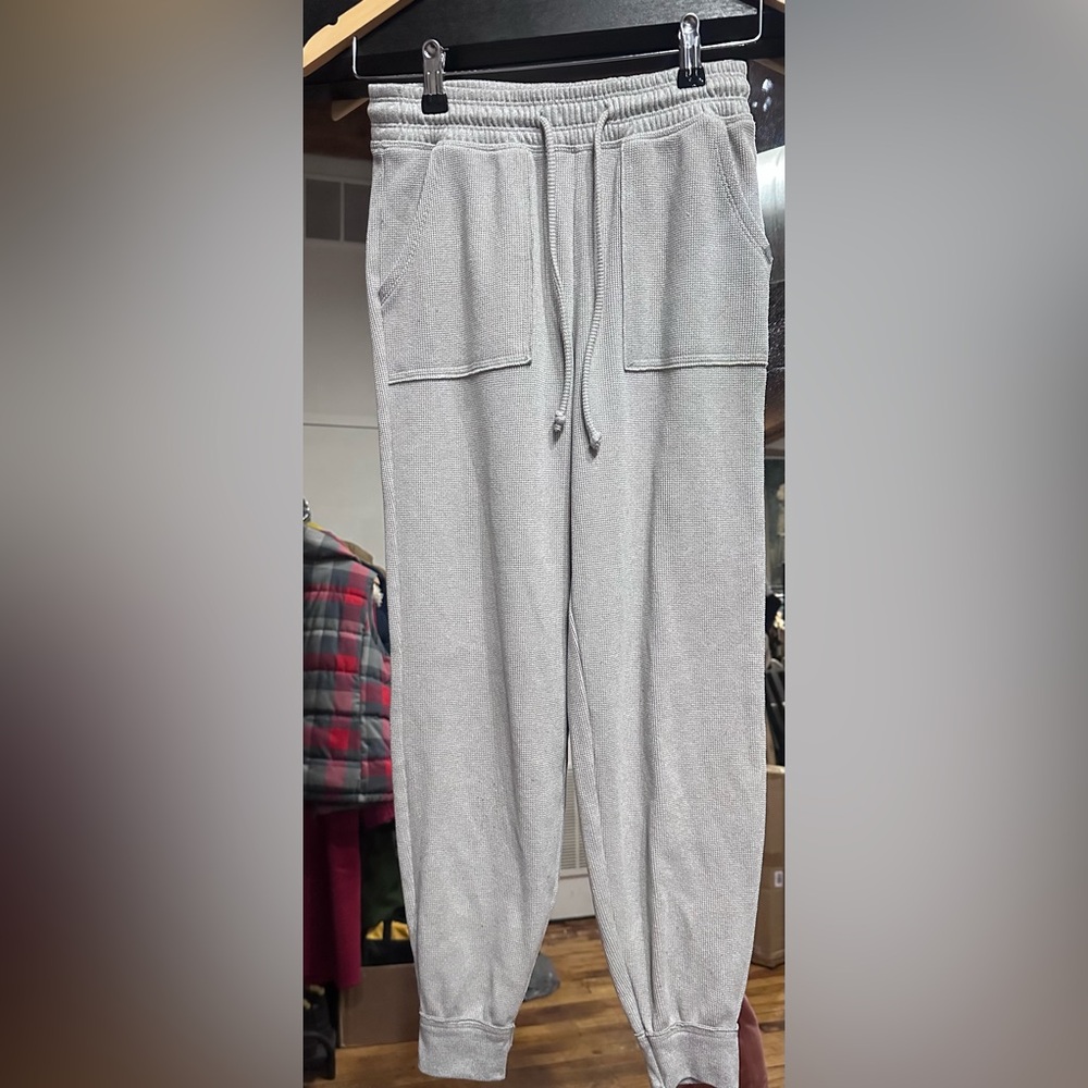 Gilly Hicks Heather Gray Track Pants